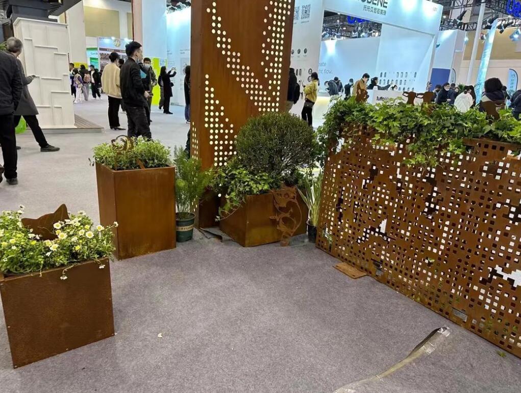 琼结耐候钢花箱